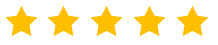 5 gold star reviews