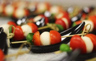 Delicious caprese on a stick easy appetizer