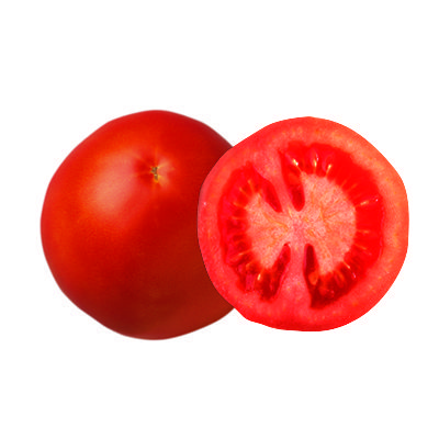 Red tomatos perfect ripeness